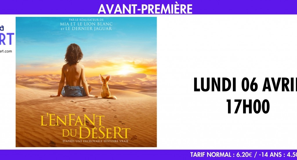 actualité AVP L'ENFANT DU DESERT