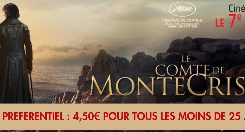 actualité LE CONTE DE MONTE CRISTO